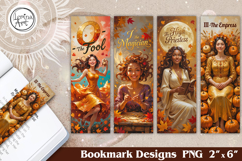 Major Arcana Tarot Bookmarks |Tarot Bookmarks &quot;Autumn&quot; Product Image 1