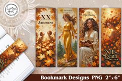 Major Arcana Tarot Bookmarks |Tarot Bookmarks &quot;Autumn&quot; Product Image 1