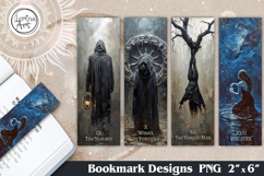 Major Arcana Tarot Bookmarks |Mystical Witchy Book Accessori Product Image 1