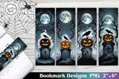 Halloween Printable Bookmark 4 PNG Product Image 1