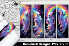 Ghost / Halloween Printable Bookmark 4 PNG Product Image 1