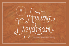 Autumn Daydream - Vintage Handwritten Font Product Image 1