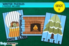 Winter Spell Puzzle Bundle #3 | Educational Puzzles Product Image 1