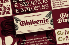 Ghivenic Font Family Product Image 1