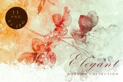 Autumn Floral Textures Product Image 1