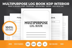 Multipurpose logbook KDP interior Product Image 1