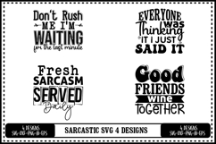 Sarcastic Svg 4 Designs Product Image 1