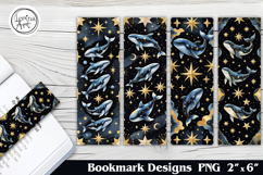 Celestial Printable Bookmark 4 PNG Product Image 1
