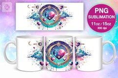 Celestial Love Mug Wrap 11 / 15 oz Product Image 1