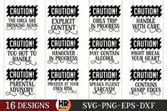 Girls Weekend SVG Bundle, Matching Bachelorette Party SVG Product Image 2