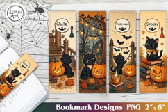 Halloween Printable Bookmark 4 PNG Product Image 1