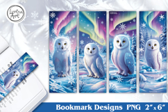 Northern Light Printable Bookmark 4 PNG Product Image 1