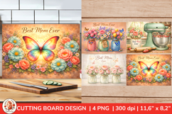 Moms Secret Ingredient, Mothers day cutting board PNG Product Image 1