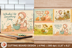 Cottagecore Mama Goose Cutting Board Product Image 1