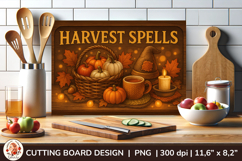 Kitchen Glass Cutting Board, Halloween Kitchen,Witch Kitchen Product Image 1