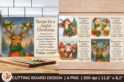 Christmas Cutting Board Designs with Farm Animals Bundle Product Image 8