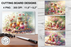 Sweet Home Cutting Board Designs / 4 PNG Product Image 1