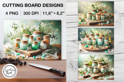 Sweet Home Cutting Board Designs / 4 PNG Product Image 1