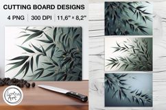 Bamboo Cutting Board Designs / 4 PNG Product Image 1