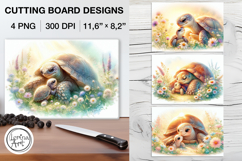 Mother's Love Cutting Board Designs / 4 PNG Product Image 1