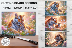 Mother's Love Cutting Board Designs / 4 PNG Product Image 1