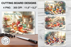 Sweet Home Cutting Board Designs / 4 PNG Product Image 1