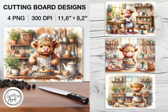 Sweet Home Cutting Board Designs / 4 PNG Product Image 1