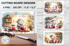 Sweet Home Cutting Board Designs / 4 PNG Product Image 1