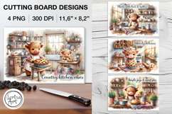 Sweet Home Cutting Board Designs / 4 PNG Product Image 1
