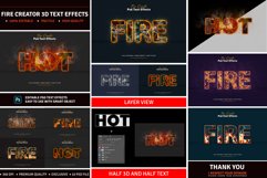 Editable Fire Text Effects Product Image 1