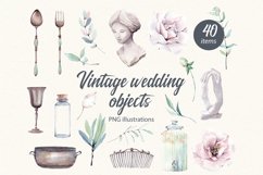 VINTAGE WEDDING OBJECTS Product Image 1