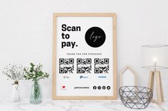 Scan to Pay Canva Editable Template Product Image 1