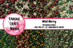 Wild Berry Seamless Pattern Product Image 1