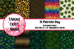 St Patricks Day Seamless Pattern Product Image 1