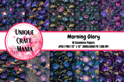 Morning Glory Seamless Pattern Product Image 1