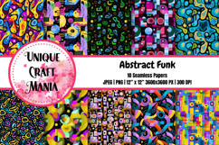 Abstract Funk Seamless Pattern Product Image 1
