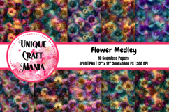Flower Medley Seamless Pattern Product Image 1