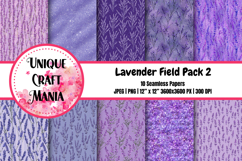 Lavender Field Seamless Pattern Product Image 1