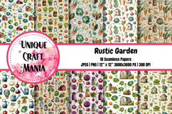 Rustic Garden Seamless Pattern Product Image 1