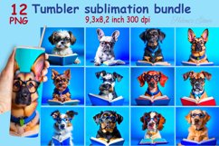 Dog tumbler wrap | Tumbler sublimation| 20oz tumbler bundles Product Image 1