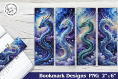 Dragon Printable Bookmark 4 PNG Product Image 1