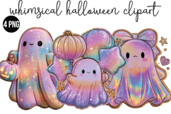 whimsical Halloween Png Clipart Product Image 1
