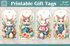 Easter Gift Tags | Bunny| PNG Product Image 1