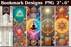 Esoteric Printable Bookmark 4 PNG Product Image 1