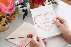 Watercolor Valentine, Valentine clipart, Heart clipart Product Image 3