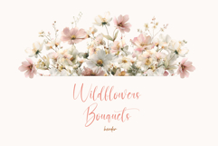 Watercolor Wildflowers Border - Watercolor Floral Product Image 1