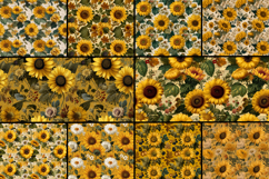Sunflower Solace Seamless Pattern Product Image 2