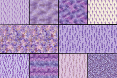 Lavender Field Seamless Pattern Product Image 2