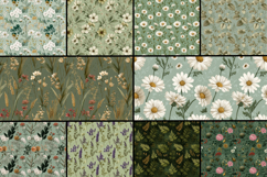 Sage Garden Seamless Pattern Product Image 2