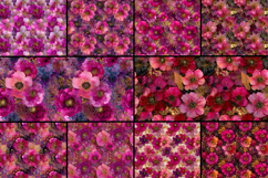 Floral Fuchsia Seamless Pattern Product Image 2